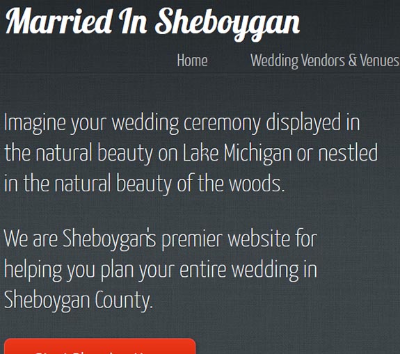 sheboygan weddings